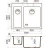 Мойка OMOIKIRI BOSEN 59-2A-WH Artceramic/белый 4993823